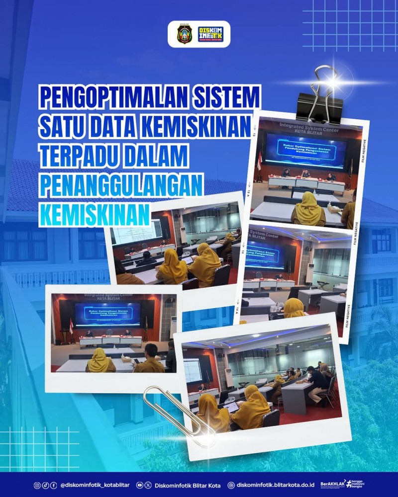 Pengoptimalan Sistem Satu Data Kemiskinan Terpadu Dalam Penanggulangan Kemiskinan